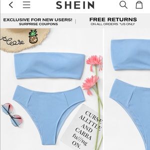 2 SHEIN bikinis **save on shipping**!